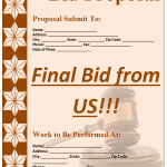 Bid Proposal Template